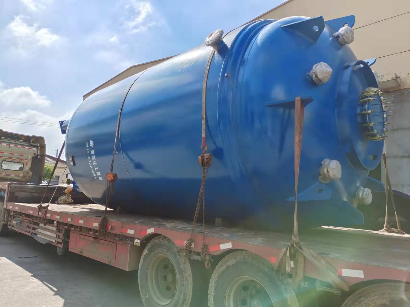 F8000-30000L閉式搪玻璃反應釜